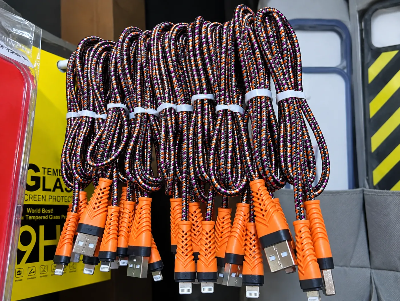 Cable de iPhone trenzados