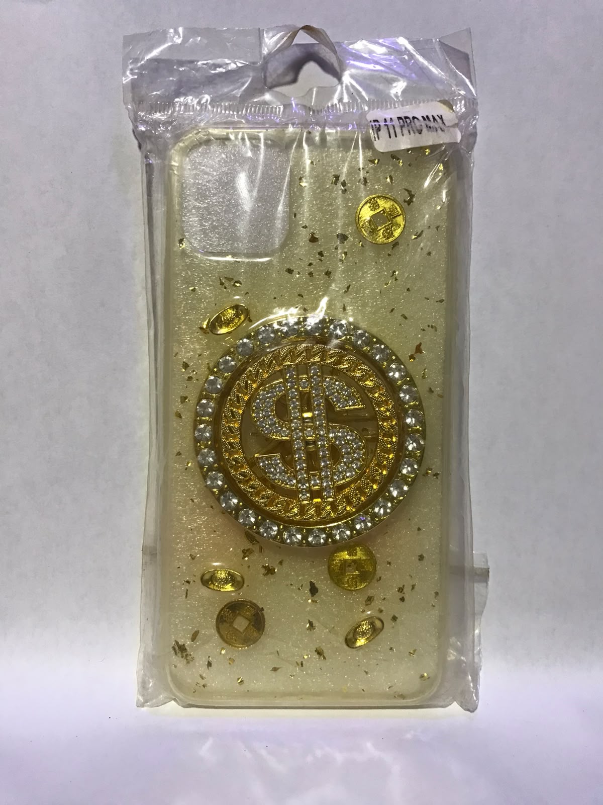 Covers para iPhone 11, pro,pro mqx — color oro