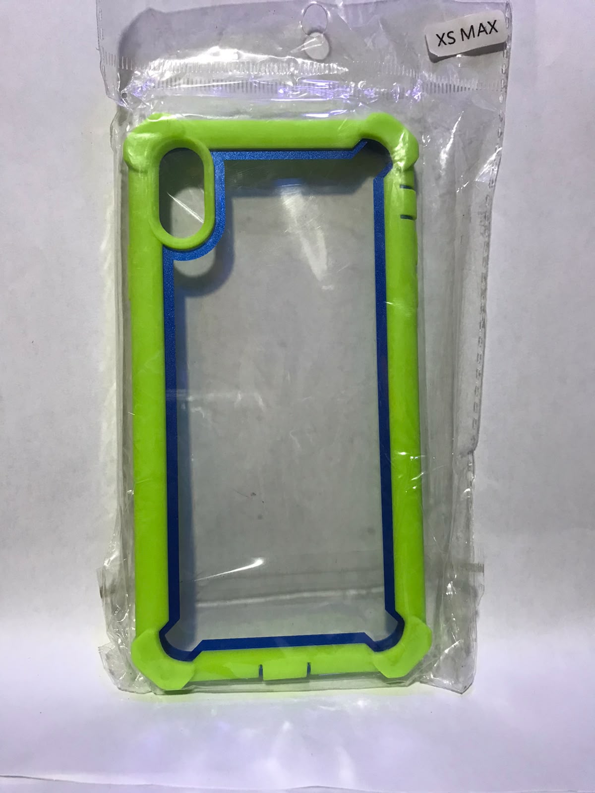 Cover para iPhone XR/ X / XS max — Verde con azul