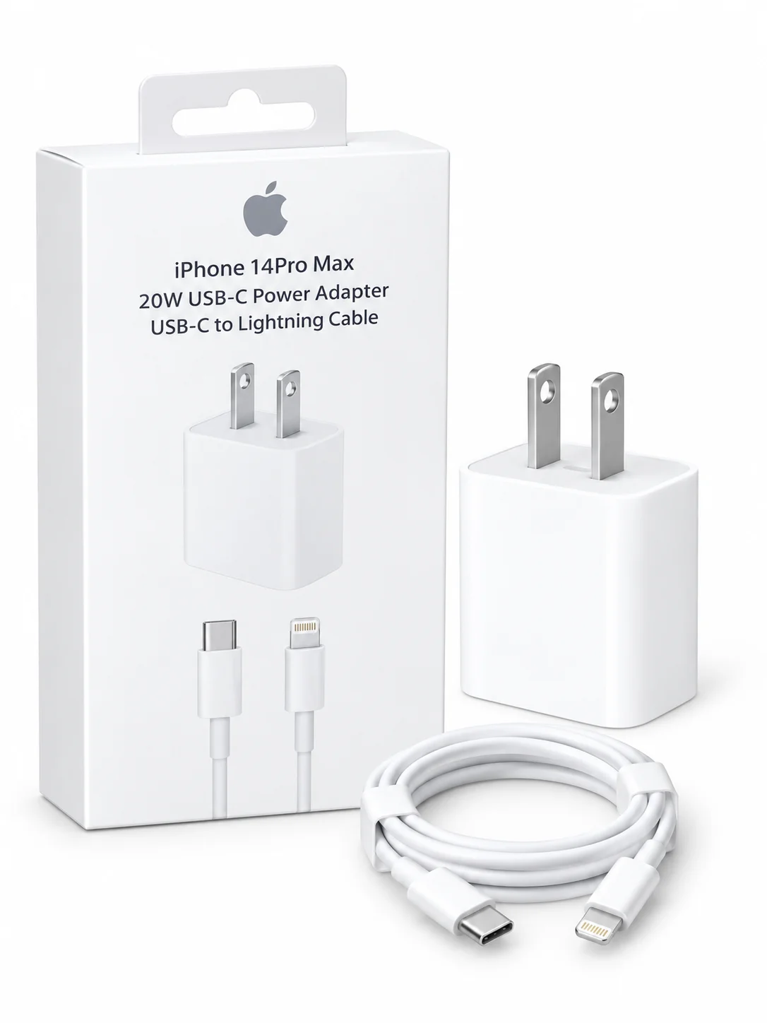 Cargador 20W USB-C + Cable Lightning