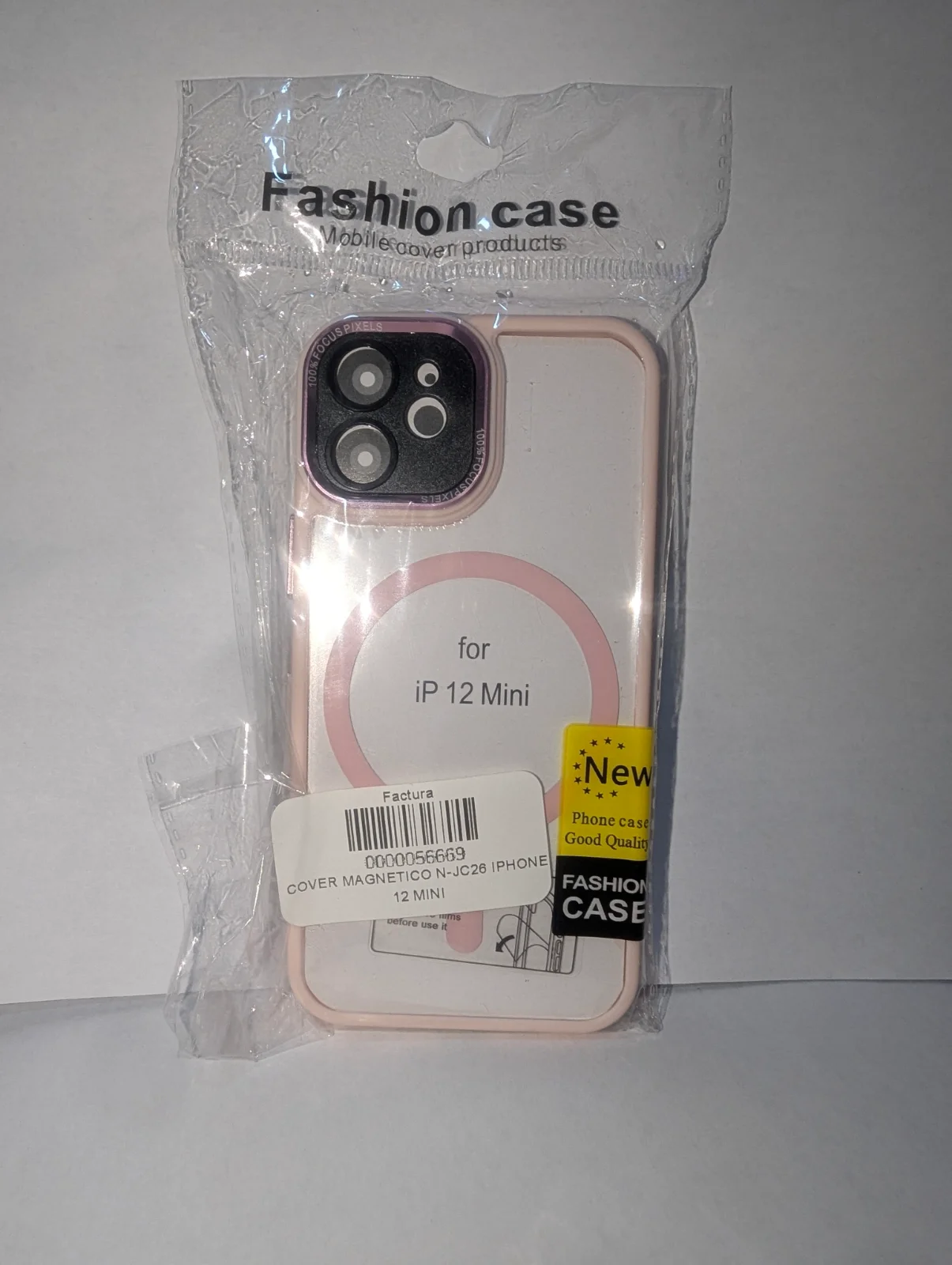 Cover para iPhone 12 mini — Rosado
