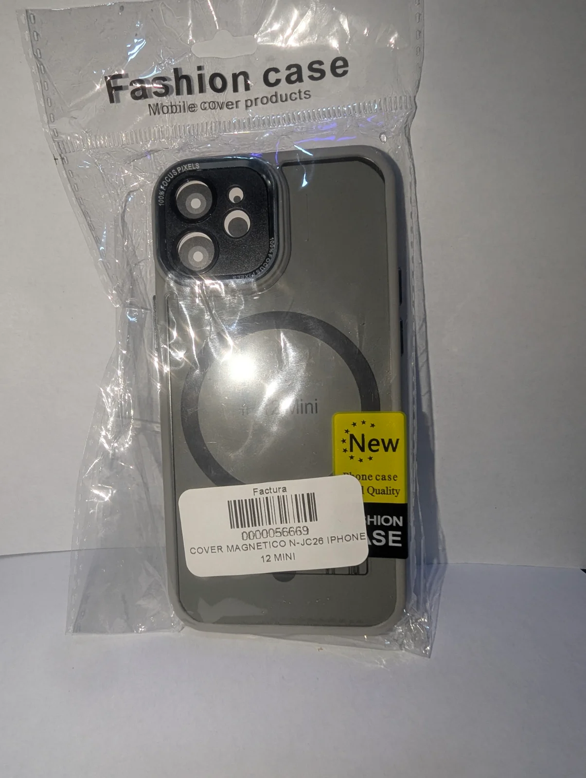 Cover para iPhone 12 mini — Gris Grafito